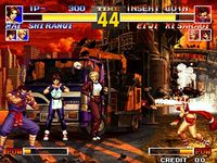 une photo d'Ã©cran de The King of Fighters 95 sur Sega Saturn